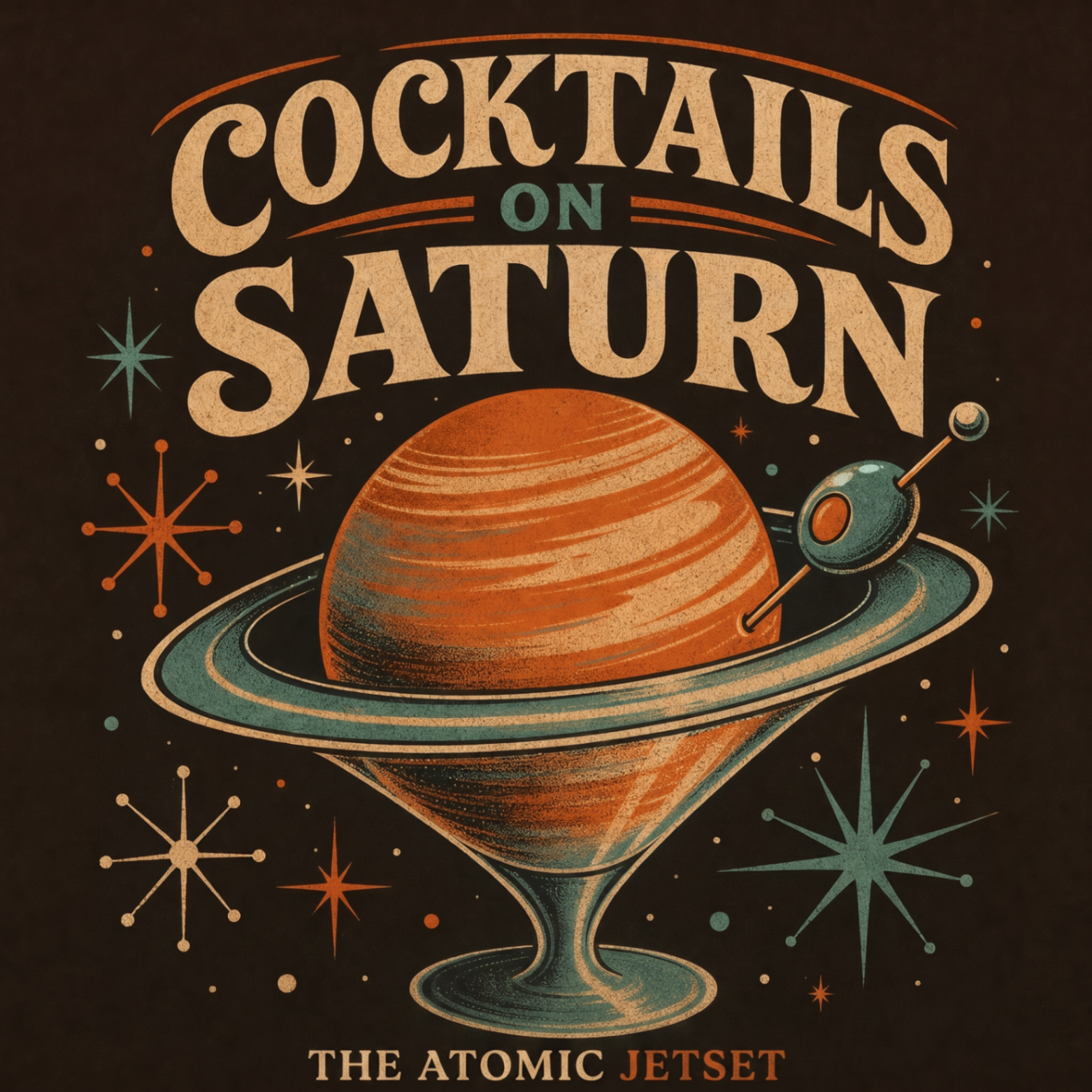 Cocktails on Saturn artwork